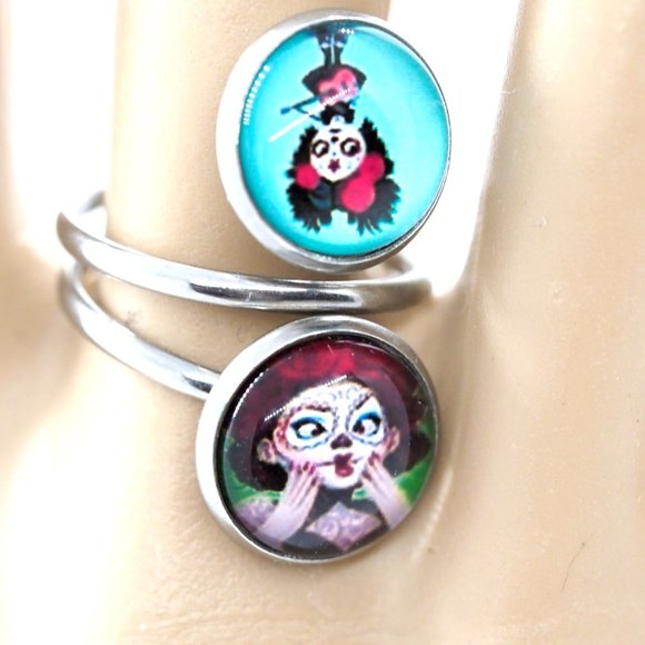 2 Faces Ring - Picture 1 of 7